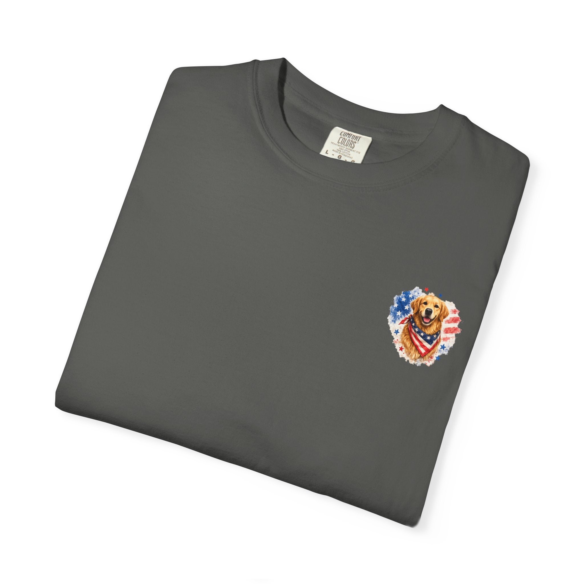 Patriotic Golden Retriever T-Shirt
