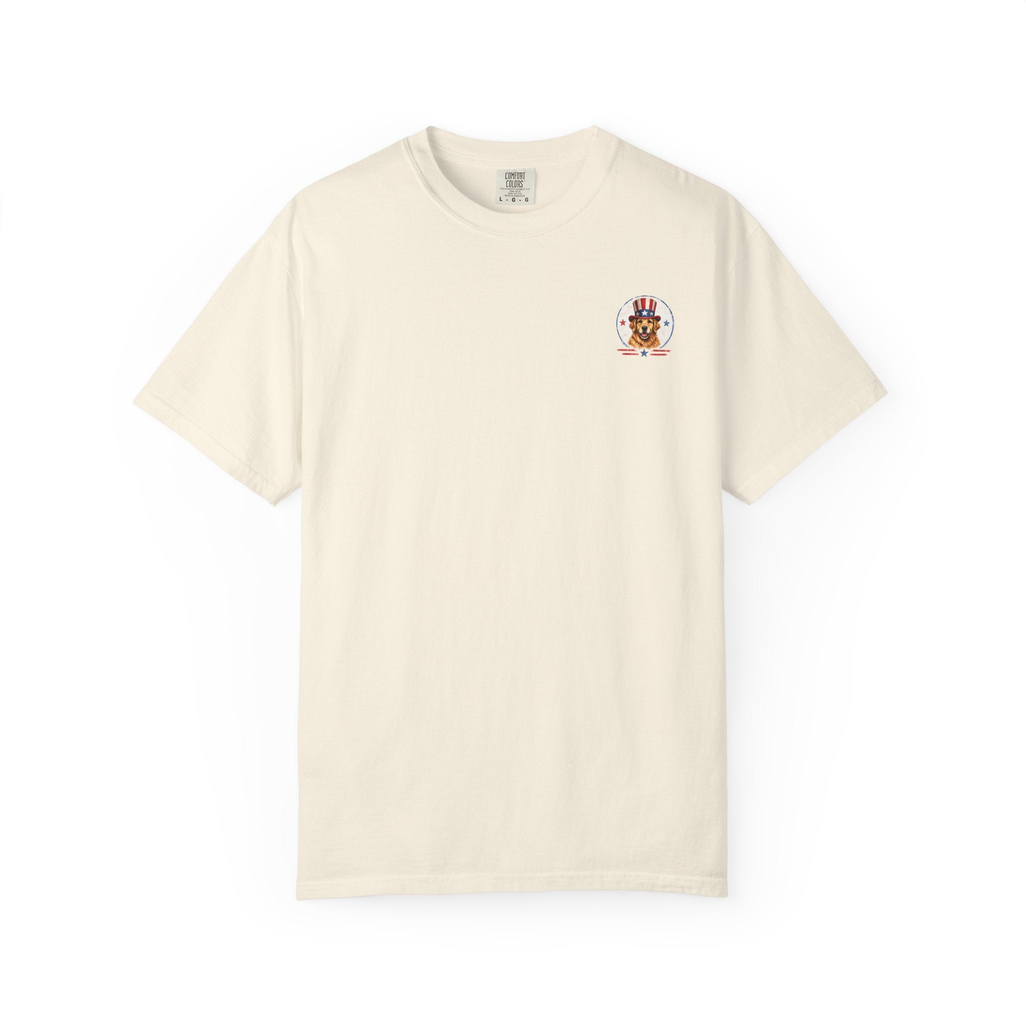 Patriotic Labrador T-Shirt — 4th of July American Flag Dog Tee