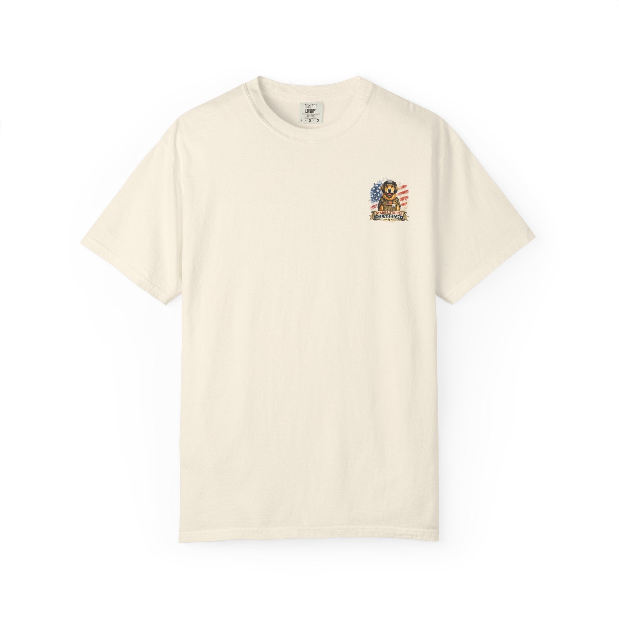 Guardian Dog T-Shirt - Stars & Stripes Military K9 Tee