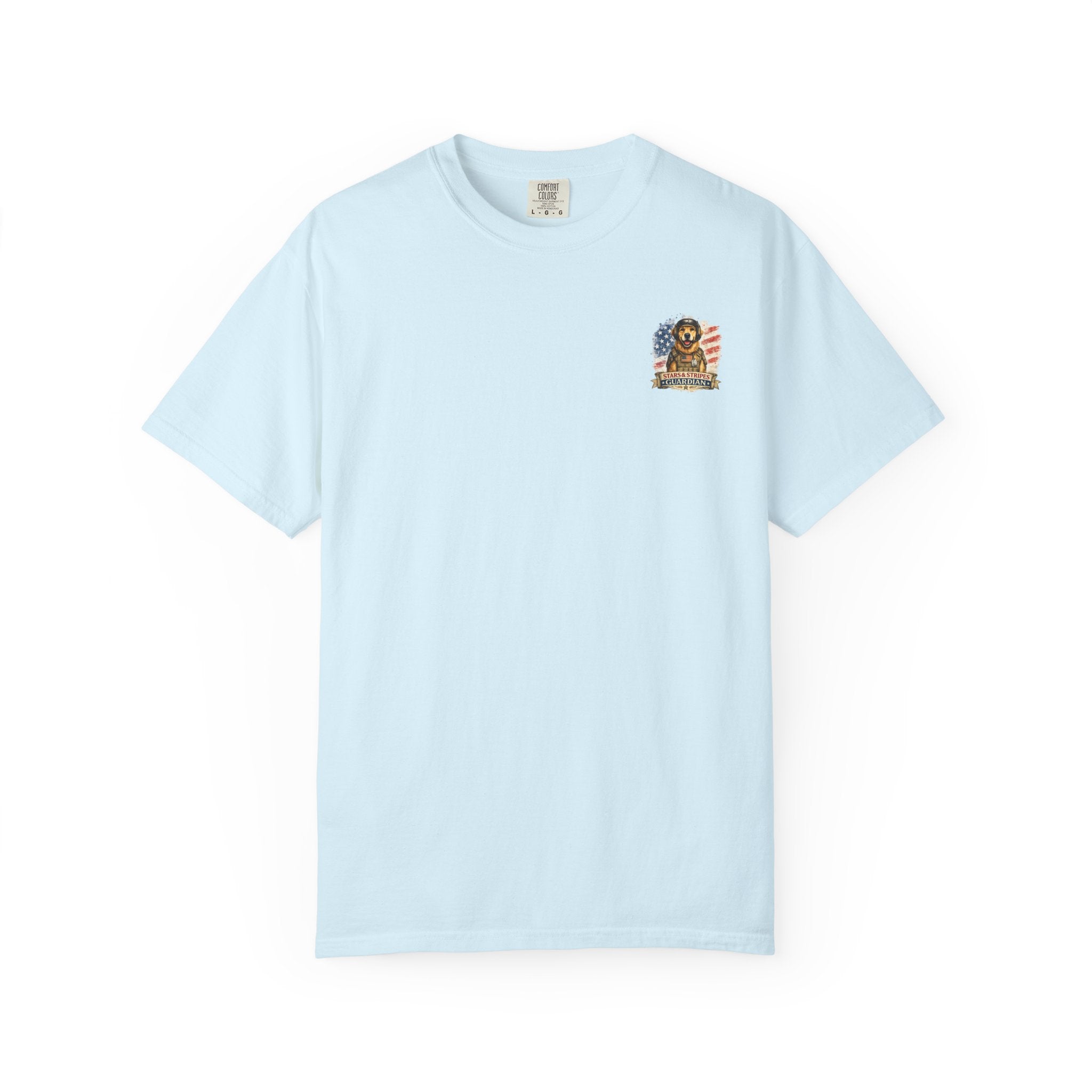 Guardian Dog T-Shirt - Stars & Stripes Military K9 Tee
