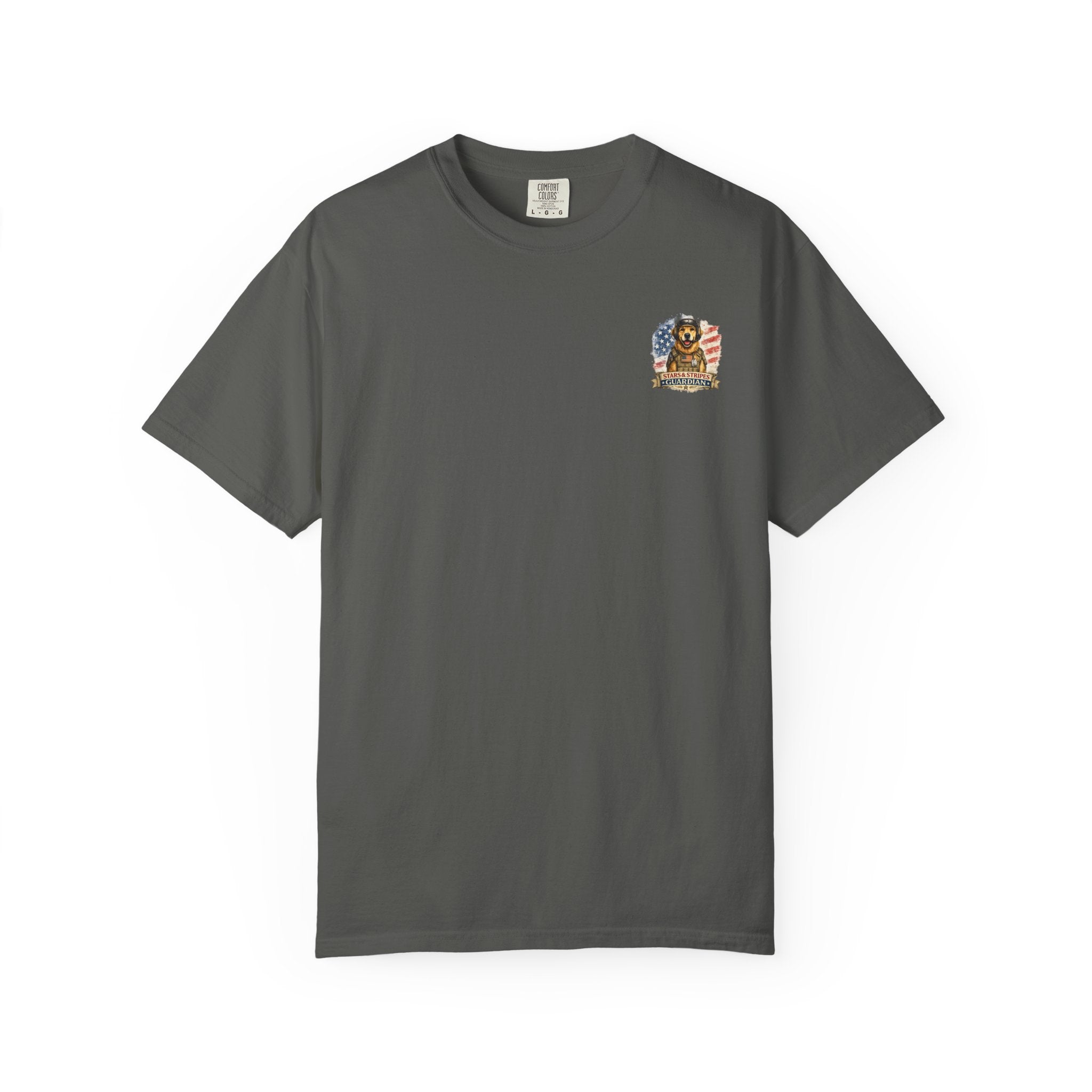 Guardian Dog T-Shirt - Stars & Stripes Military K9 Tee