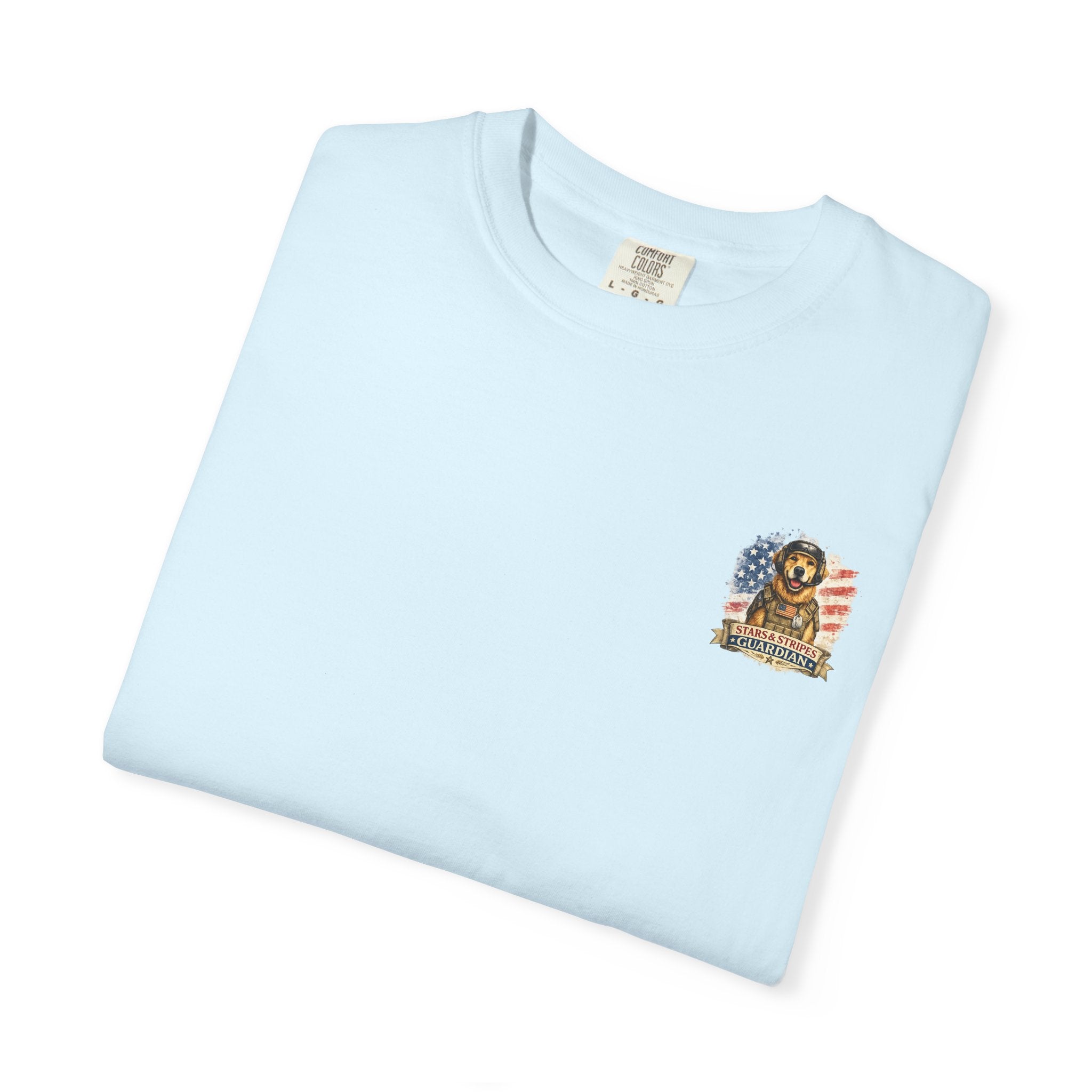 Guardian Dog T-Shirt - Stars & Stripes Military K9 Tee