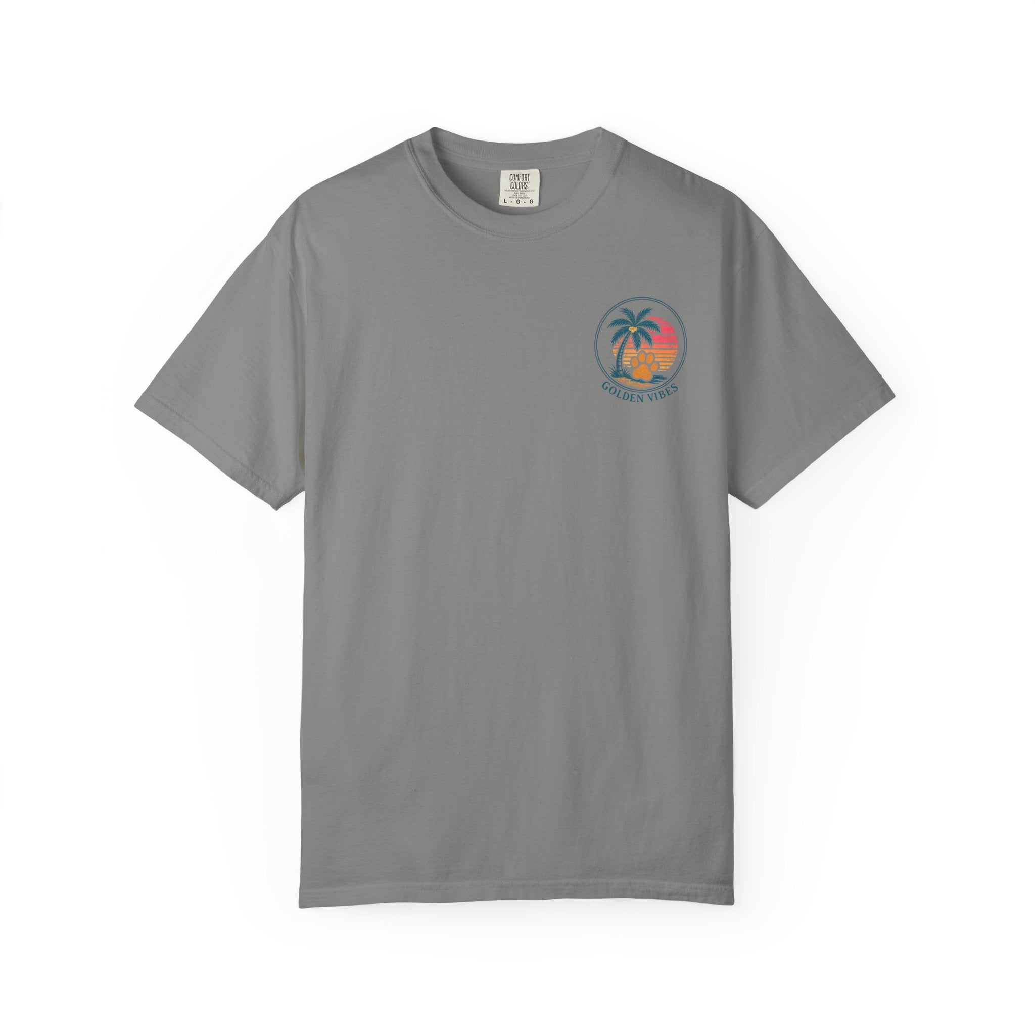 Enjoy the Ride T-Shirt — Golden Retriever Vintage Sunset Beach Tee
